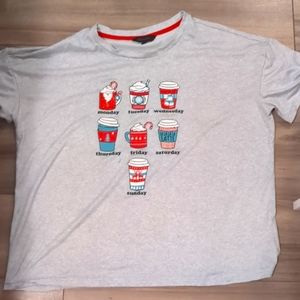 Oversized Christmas pj